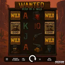 Rollbit - Wanted Dead or a Wild Slot Game